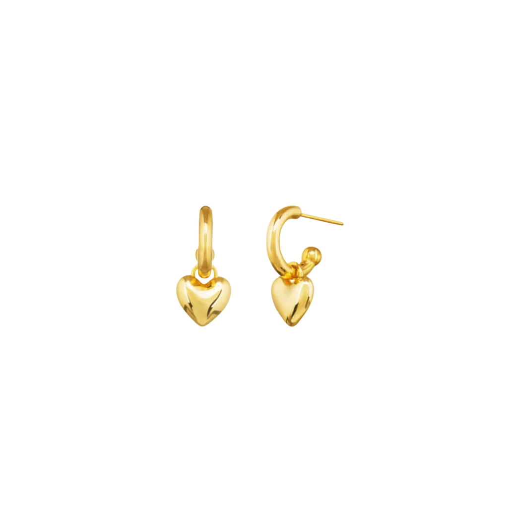 Tiny Heart Earrings