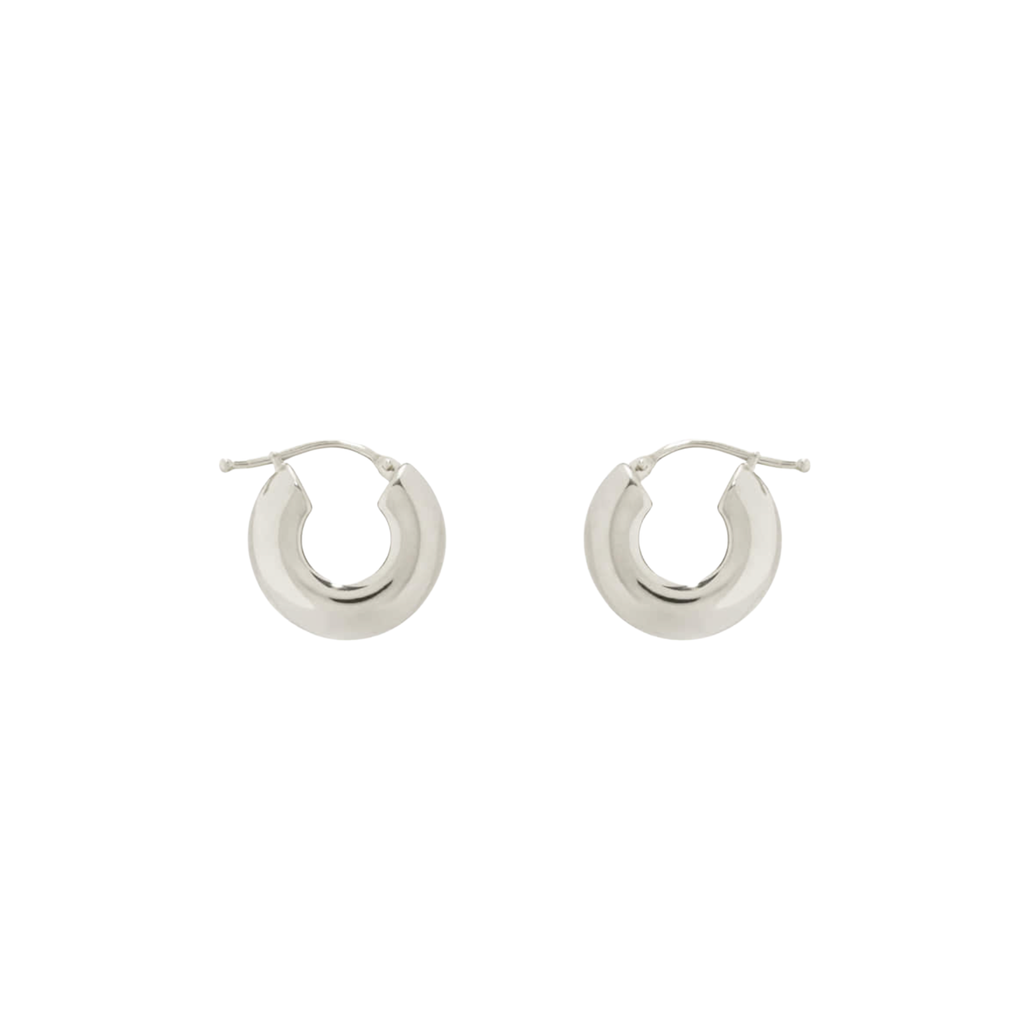 Tiny Round Earrings