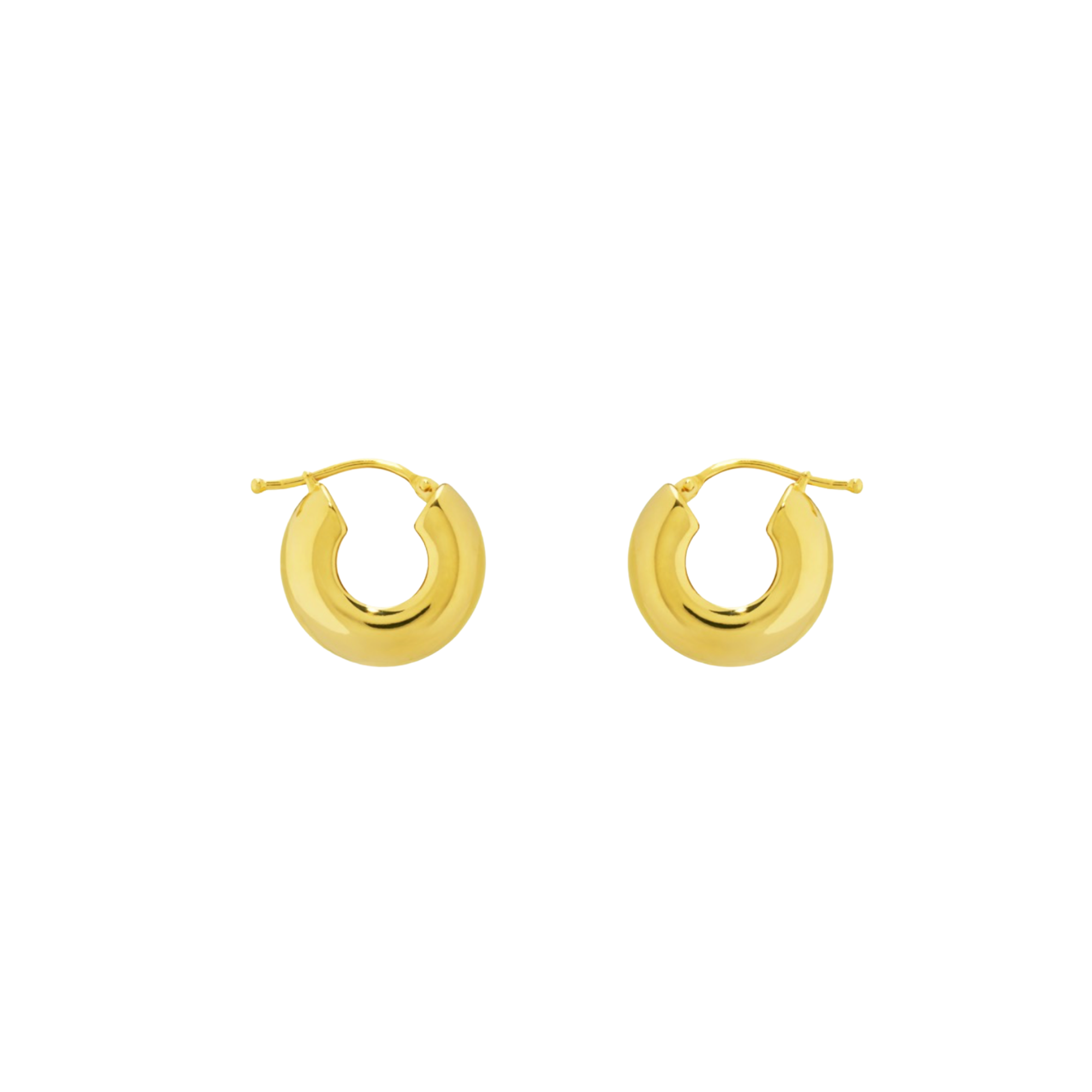 Tiny Round Earrings