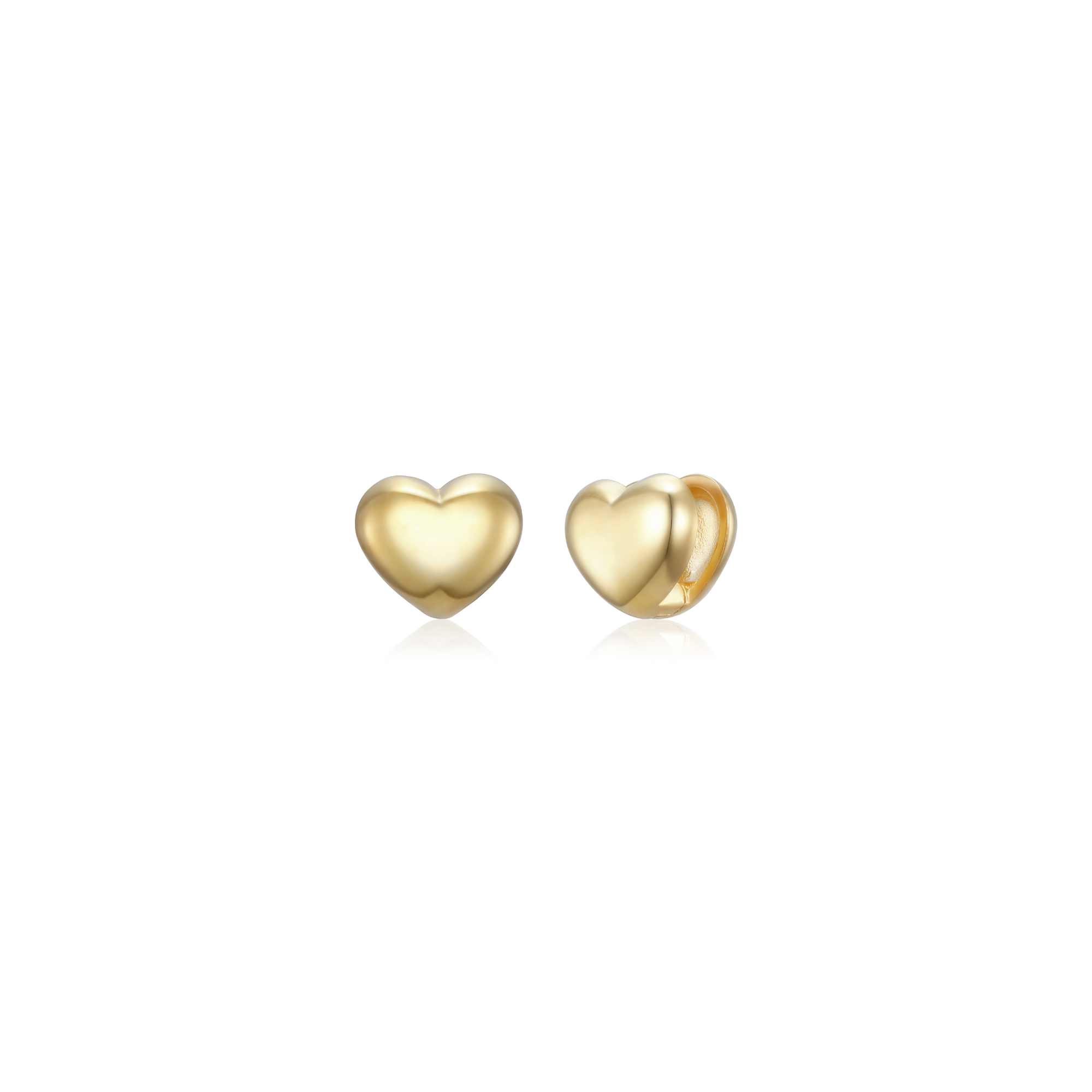 Plump Heart Earrings