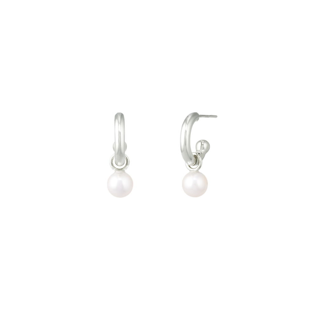 Drop Pearl Earrings
