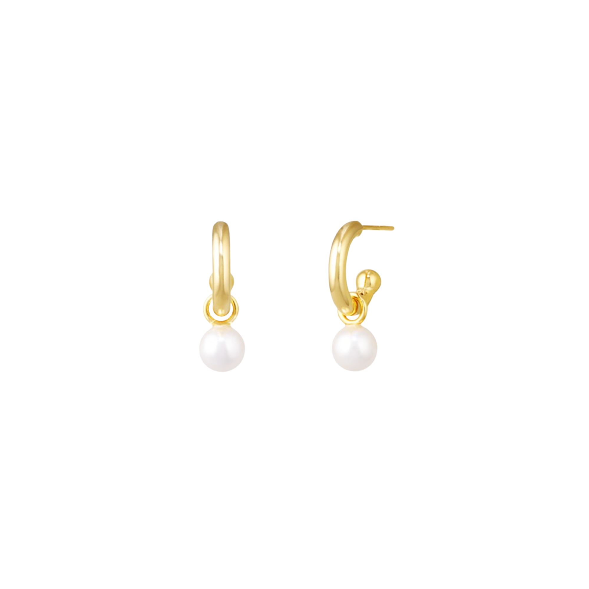 Drop Pearl Earrings