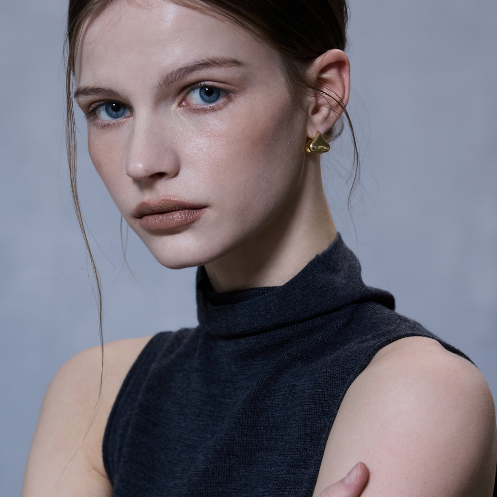 Upside-Down Heart Earrings