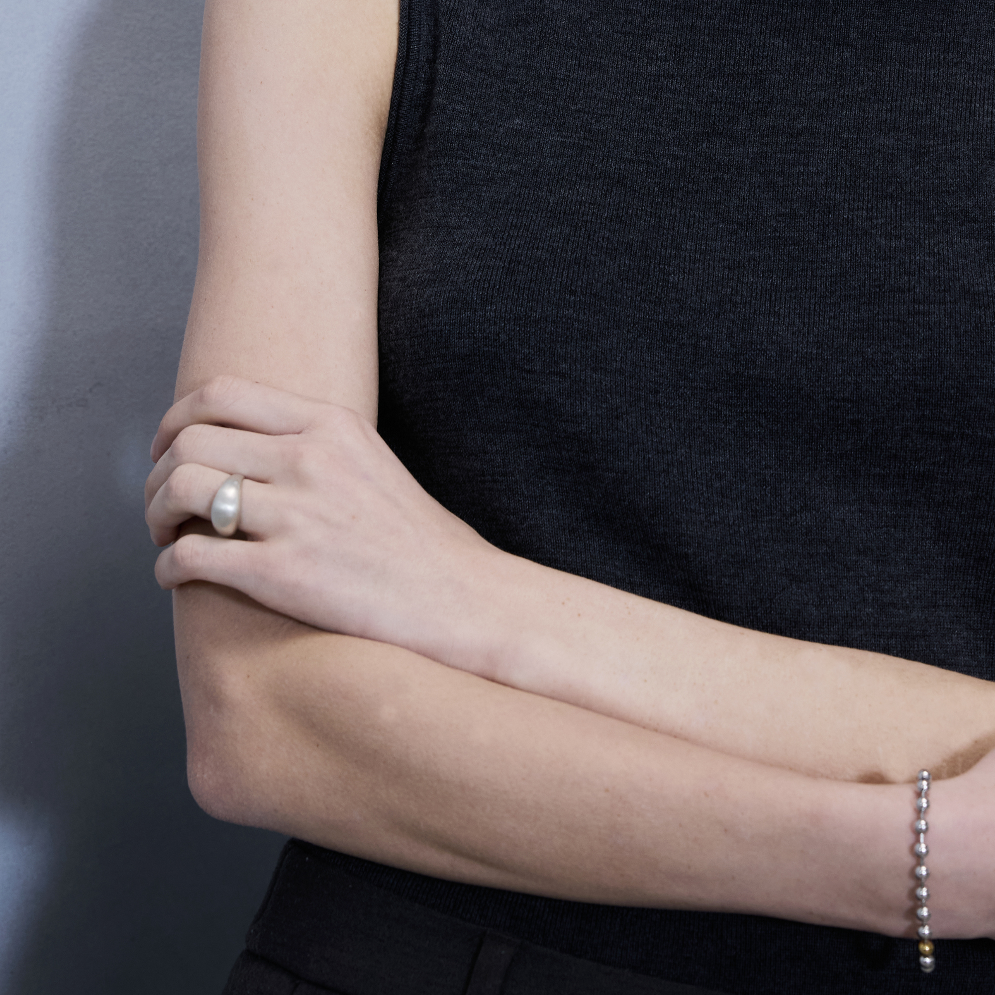Matte Rounded Band Ring