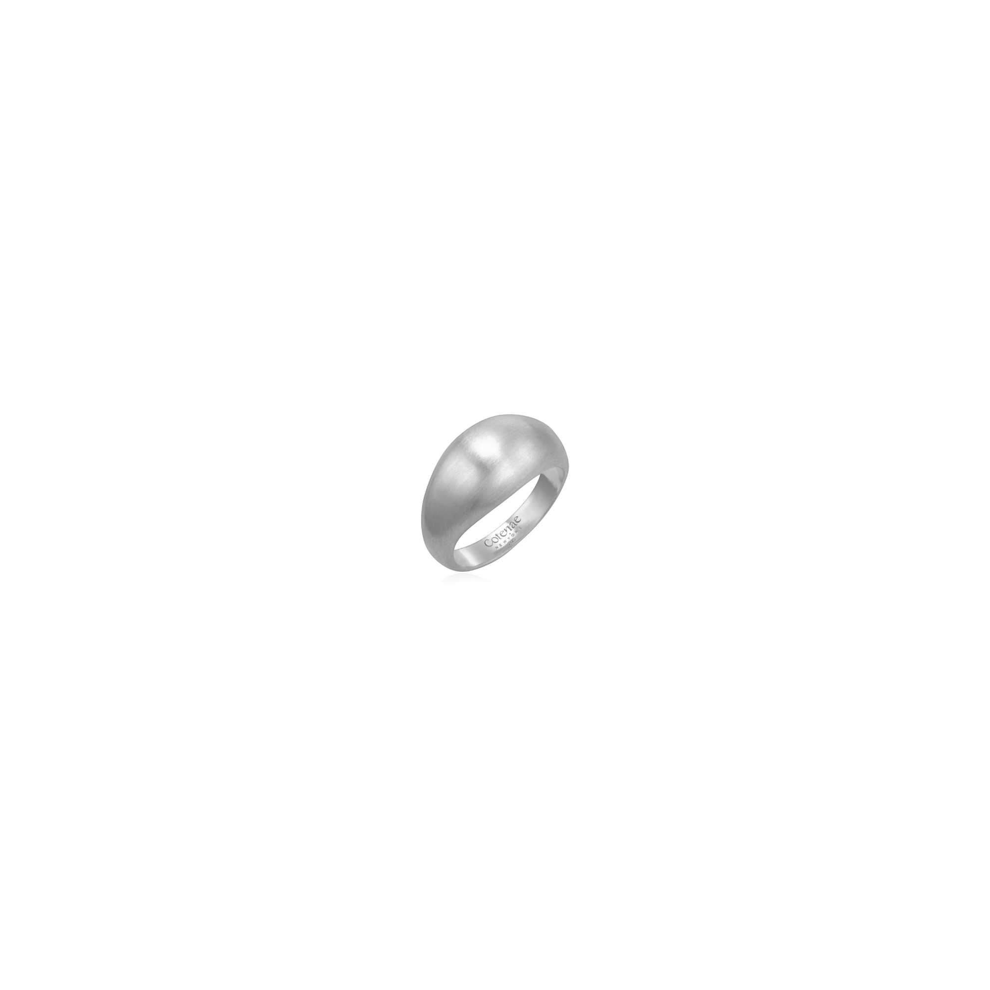 Matte Rounded Band Ring