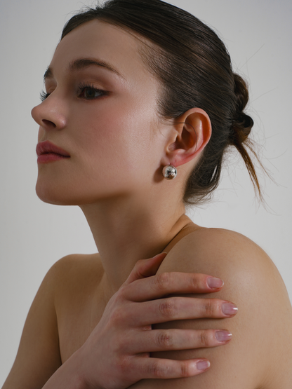 Ball Stud Earrings