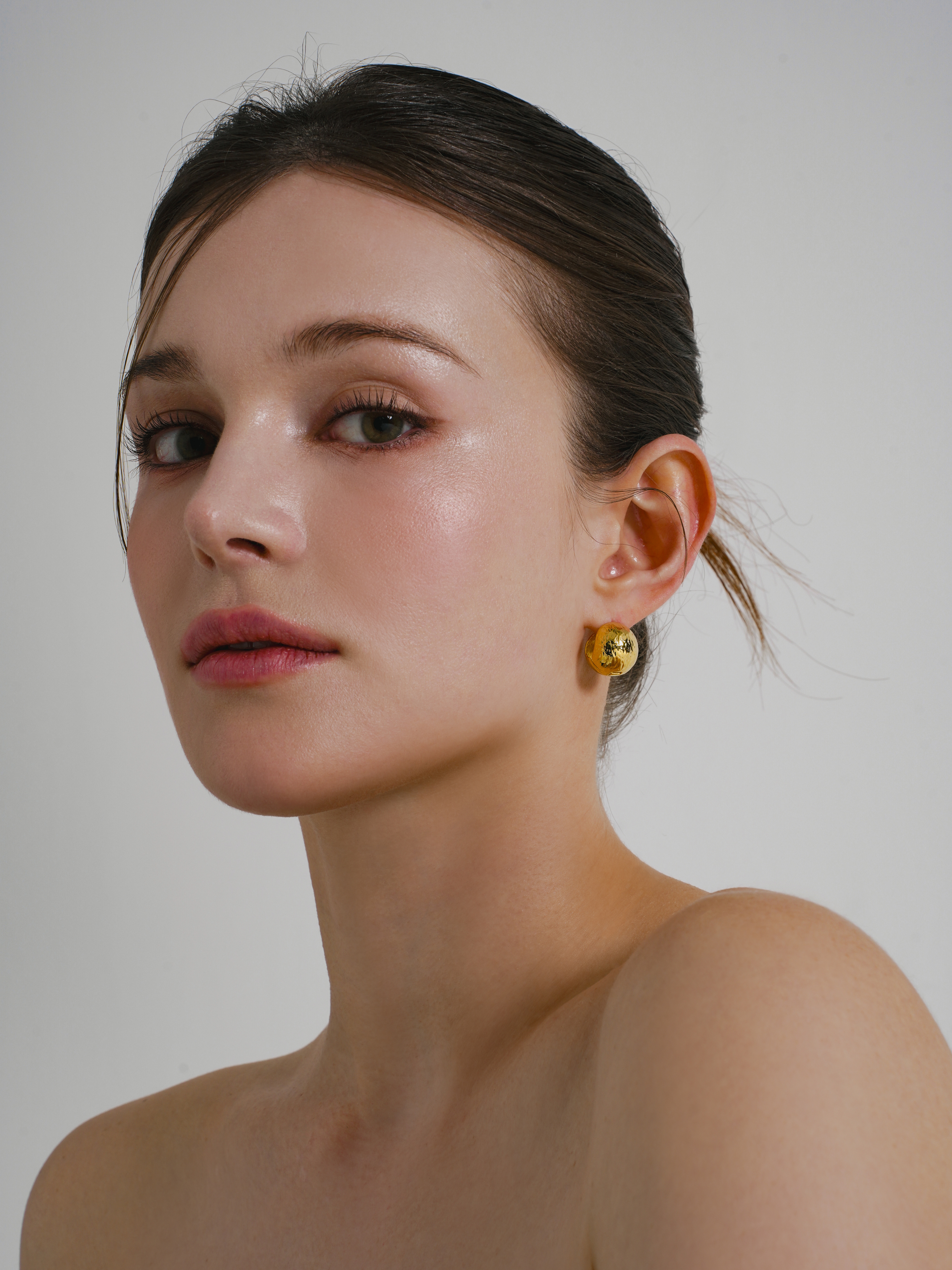 Ball Stud Earrings