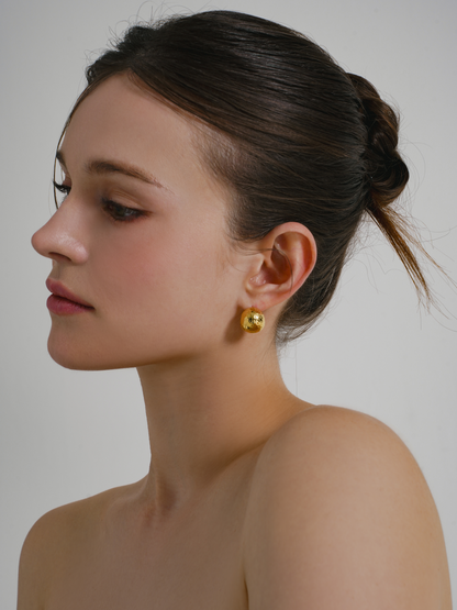 Ball Stud Earrings