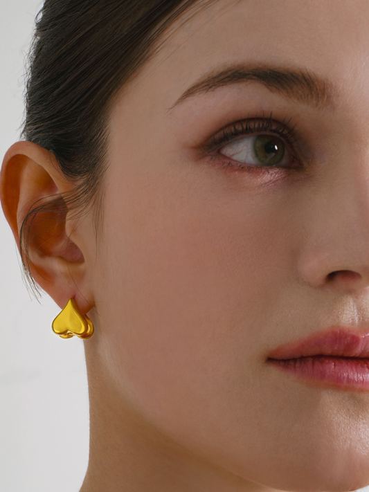 Upside-Down Heart Earrings